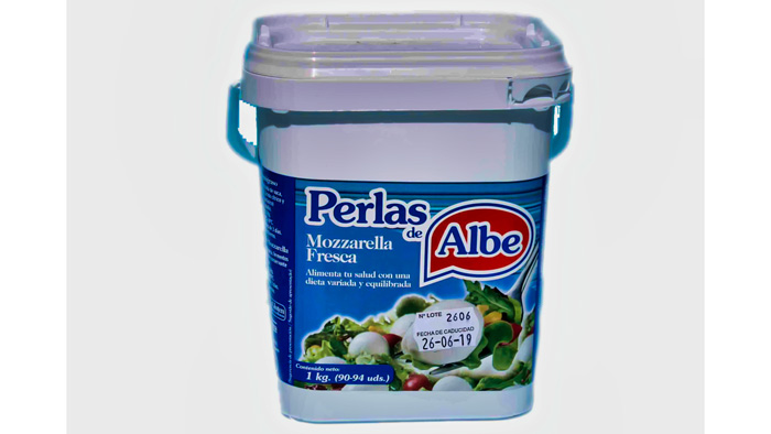 MOZZARELA PERLAS DE ALBE 1 KG (11GR)