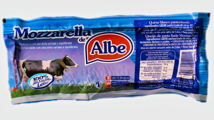 MOZZARELA BARRA ALBE 1,2 KG