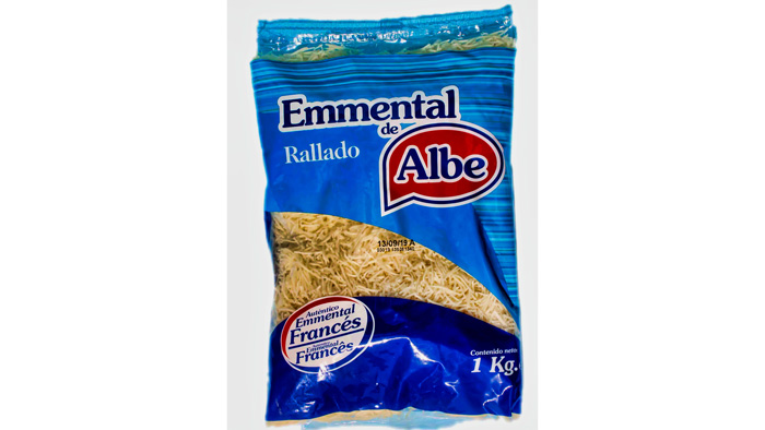 QUESO EMENTAL RALLADO ALBE 1 KG