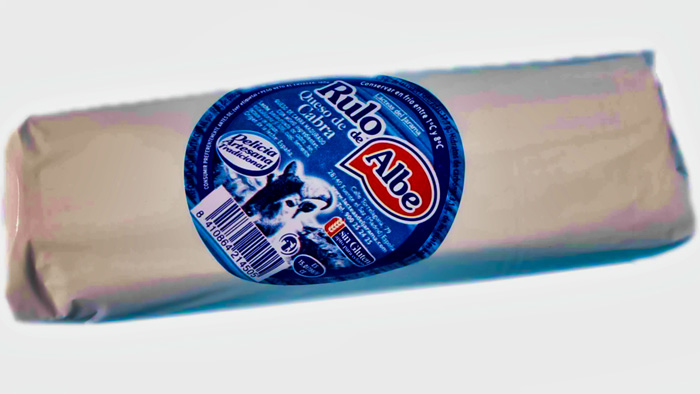 QUESO CABRA RULO ALBE 180GR.