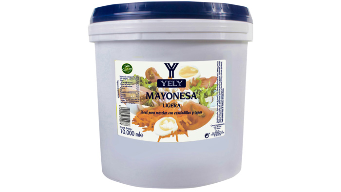 G.B. MAYONESA SUAVE YELY 10 KG