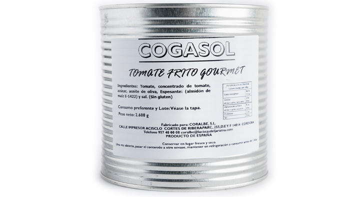 TOMATE FRITO GOURMET COGASOL 3 KG