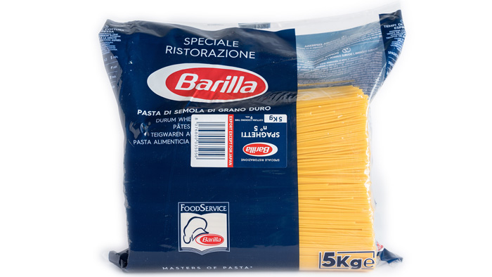 PASTA SPAGUETTI BARILLA BOLSA 5 KG