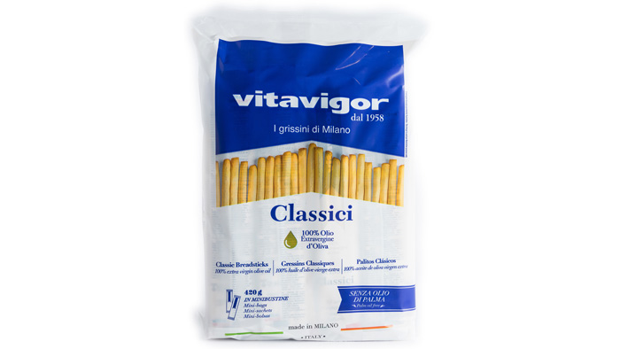 GRISSINI TRADIZ VITAVIGOR 420 gr. CAJA 6 ud