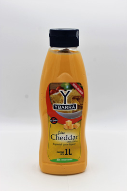 G.B. SALSA CHEDDAR YBARRA 1 LITRO